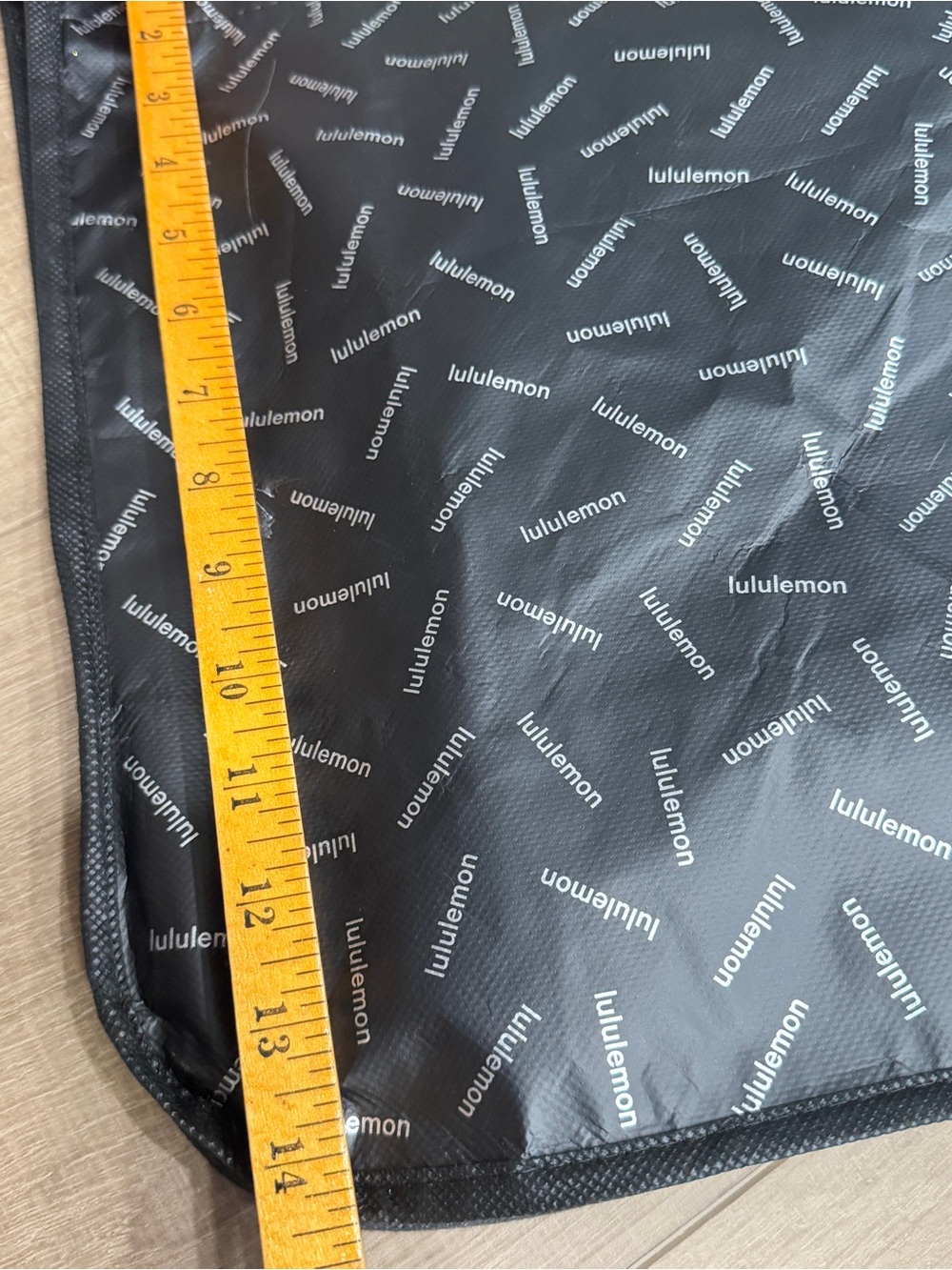 4 Reusable Lululemon Bags 1 Black Large & 3 Small Excellent Condition - Picture 10 of 10